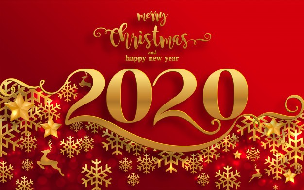 Feliz Navidad y Prospero Año nuevo 2020